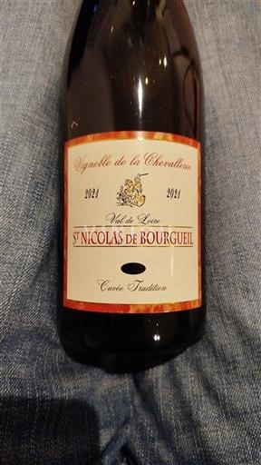 Loiretal Saint-Nicolas-De-Bourgueil Vignoble de la Chevalerie Tradition 2021