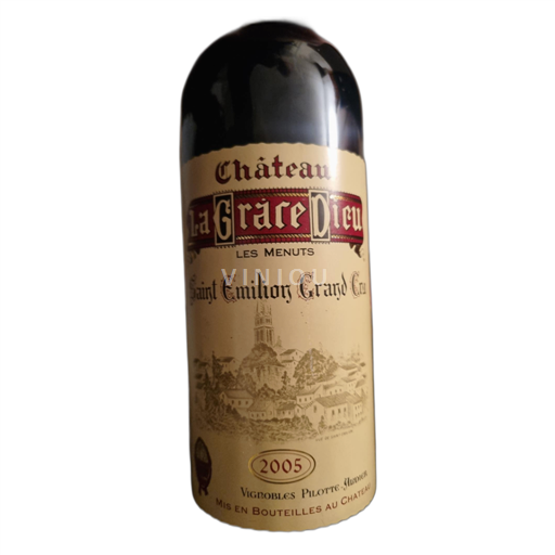 Burdeos Saint-Émilion Gran Cru Château La Grâce Dieu 2005
