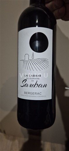 Sydväst Bergerac Domaine Sauban La Cabane Icke årgångsbetecknad