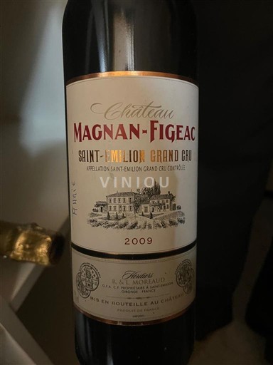 Bordeaux Saint-Émilion Grand Cru Grand Cru Château Magnan-Figeac 2009
