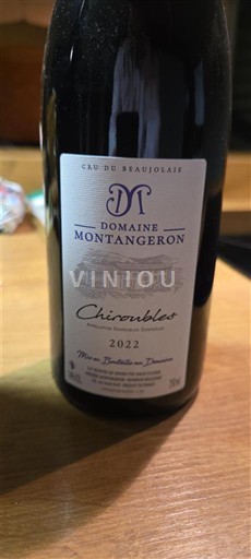 Beaujolais Chiroubles Domaine Montangeron 2022
