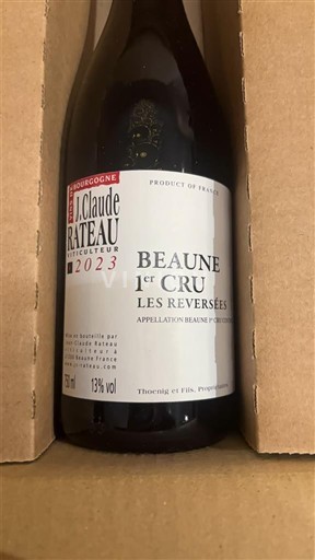 Burgundsko Beaune Premier Cru Jean-Claude Rateau Les Reversées 2023