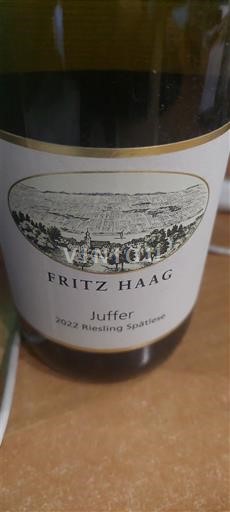 Moseldalen Mosel Fritz Haag Juffer - Riesling Spatlese 2022