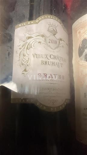 Bordeaux Graves Château Vieux Château Bruhaut 2010