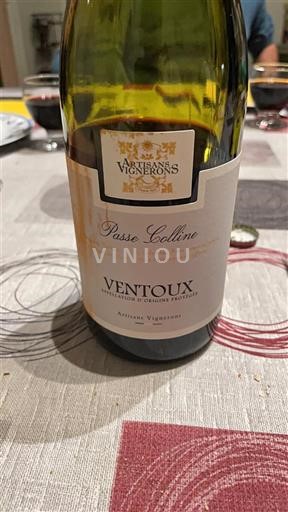 Rona dolina Ventoux Astérium Vignerons Passe Colline Neleten.