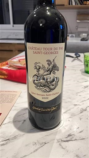 Bordeaux Saint-Georges-Saint-Émilion Château Tour du Pas Saint-Georges 2022