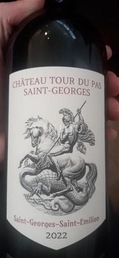 Bordeaux Saint-Georges-Saint-Émilion Château Tour du Pas Saint-Georges 2022
