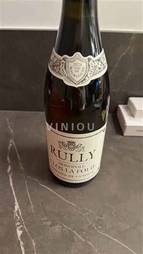 Bourgogne Rully Domaine La Folie Clos la Folie Monopole 2021