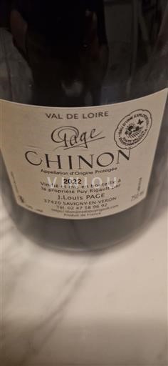 Údolí Loiry Chinon J. Louis Page 2022