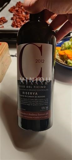 Ticino Ni doloceno Roberto e Andrea Ferrari SA Castanar Riserva 2012