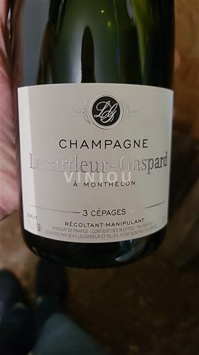 Champagne Lecardeur-Gaspard 3 Cépages Ikke årgangsbestemt