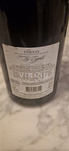 Rhône-dalen Cornas Les Égats 2019
