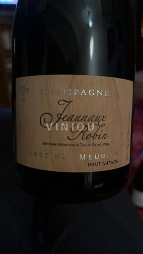 Champagne Sâm-panh Jeaunaux Robin Instinct Meunier 2021