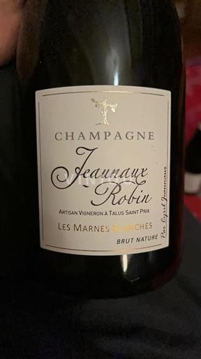 Champagne Sâm-panh Jeaunaux-Robin Les Marnes Blanches 2020