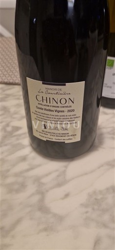 Údolí Loiry Chinon Manoir de la Comtière Vieilles Vignes 2020