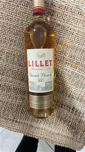 Bordeaux Lillet Grande Réserve 2015