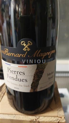 Languedoc og Roussillon Pays d'Oc Bernard Magrez Pierres Fendues 2021