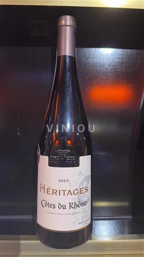 Vale do Ródano Côtes-do-Ródano Cellier des Dauphins Héritages 2023