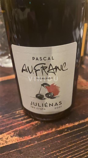 Beaujolais Juliénas Pascal Aufranc Les Crots 2021