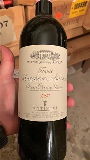 Toscana Chianti Classico Tenute Marchese Antinori Riserva 1993