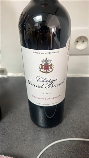 Bordeaux Montagne-Saint-Émilion Château Grand Barrail 2020