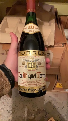 Catalunha Penedès Torres Don Miguel Torres Reserva Especial 1985