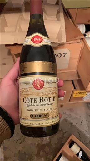 Vallée du Rhône Côte-rôtie E. Guigal Brune et Blonde 1988