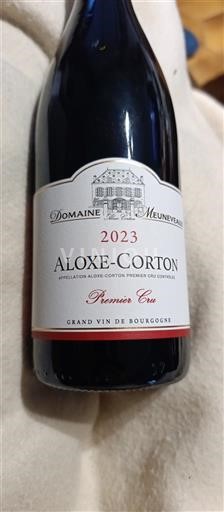 Borgonha Aloxe-Corton Premier Cru Domaine Meuneveaux 2023