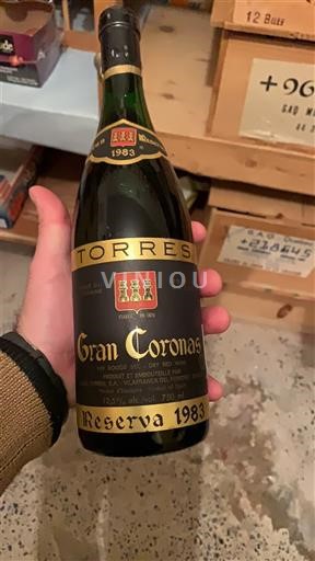 Catalunha Penedès Torres Gran Coronas Reserva 1983