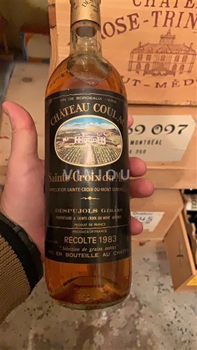 Bordeaux Sainte-Croix-Du-Mont Château Coulaud 1983