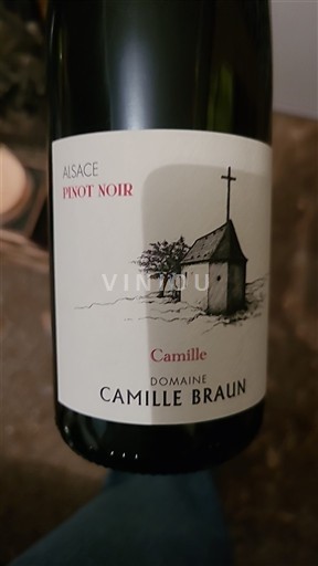 Alsace Pinot noir Camille Braun Camille 2022