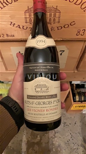 Borgoña Nuits-Saint-Georges Premier Cru Domaine Daniel Rion & Fils Les Vignes Rondes 1994