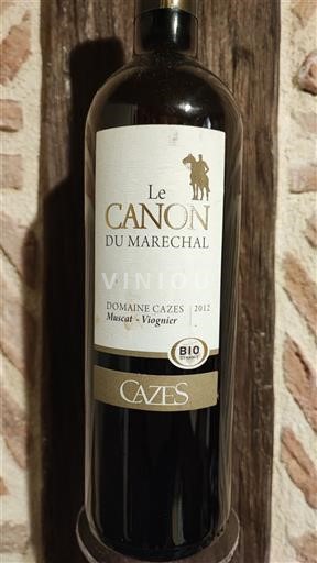 Languedoc e Roussillon Côtes Catalãs Cazes Le Canon du Maréchal 2012