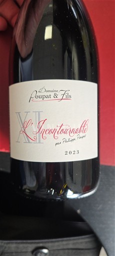 Loiren laakso Valençay Domaine Poupat & Fils L'Incontournable 2023