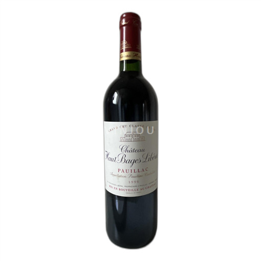 Bordeaux Pauillac Château Haut-Bages Libéral 1996