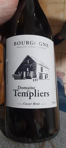 Bourgondië Bourgogne Domaine S Templiers Champ Moré 2022