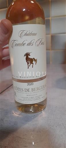 Lounais-Ranska Côtes-de-bergerac Château Combe des Bois 2020