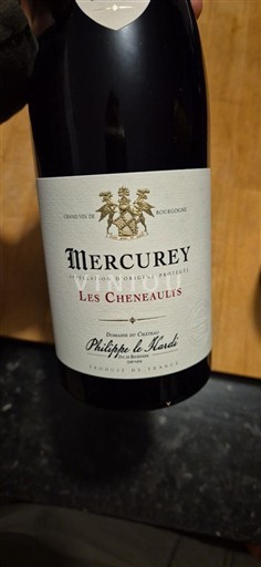 Burgundsko Mercurey Domaine Chevallerie Philippe le Marek Les Cheneaults 2022
