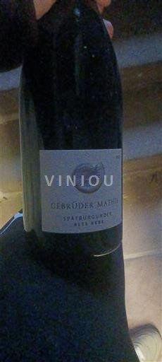 Baden Gebrüder Mathis Spätburgunder Alte Reben 2020