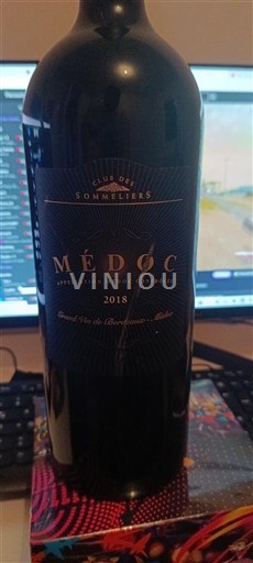 Bordeaux Médoc Club des Sommeliers 2018