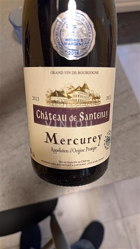 Borgoña Mercurey Château Santenay 2013