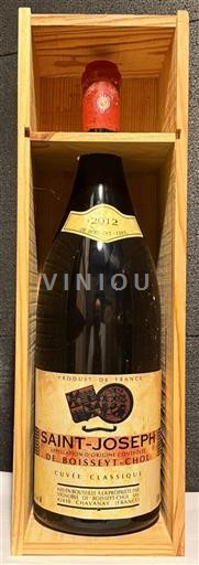Wines Rouge sec Cuvée Classique Domaine Boisseyt-Chol 2012 France Rhône Valley Saint Joseph AOC