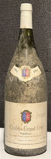 Burgundija Chablis Grand Cru Domaine Guy Robin Vaudésir 1994