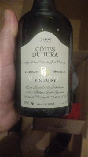 Vini Blanc sec Domaine Berthet-Bondet 2006 Francia Jura Côtes du Jura AOC