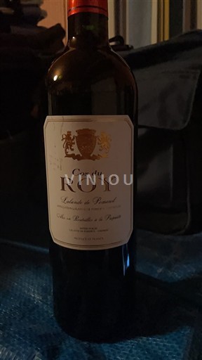 Bordeaux Lalande-de-Pomerol Cos du Roy Ei vuosikertaa