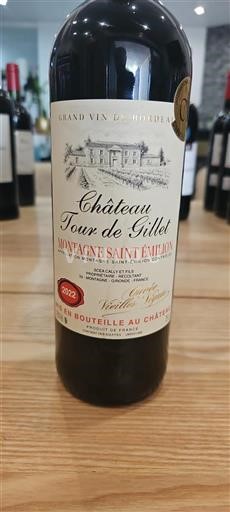 Bordeaux Montagne-saint-émilion Château Tour de Gillet Vieilles Vignes 2022
