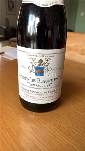 Burgundi Savigny-lès-Beaune Premier Cru Domaine Machard de Gramont Aux Guettes Ei vuosikertaa