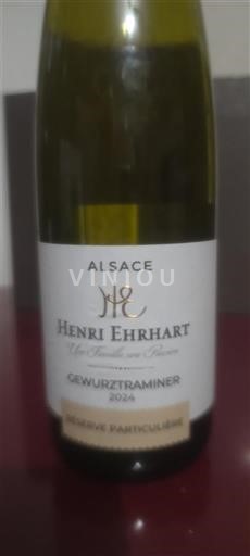 Alsazia Non specificato Henri Ehrhart Réserve Particulière 2024