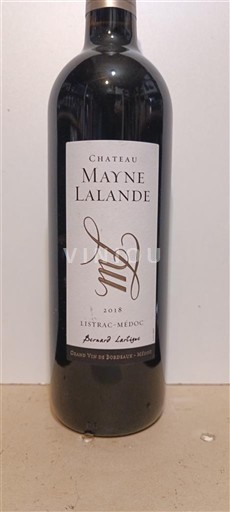 Bordeaux Listrac-Médoc Château Mayne Lalande 2018