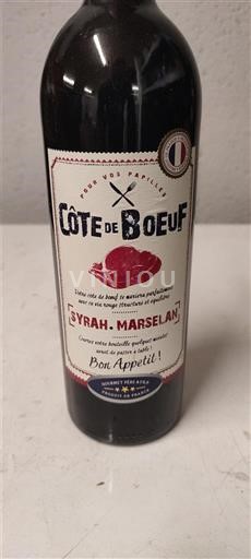 Wines Rouge sec Côte de Boeuf Syrah Marselan 2022 France Languedoc-Roussillon Pays d'Oc IGP